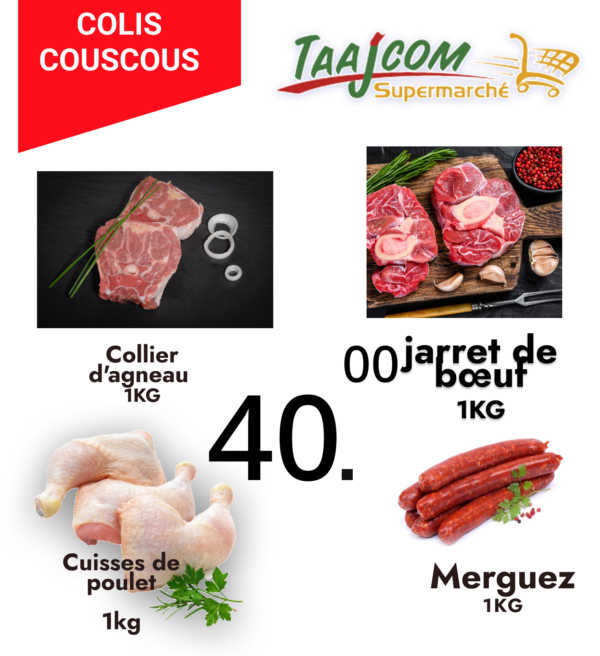 Colis Couscous  4 KG
